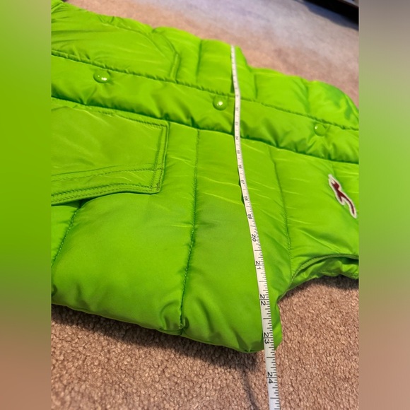 Hollister Men’s Bright Green Quilted Vest⭐️ - Picture 7 of 12